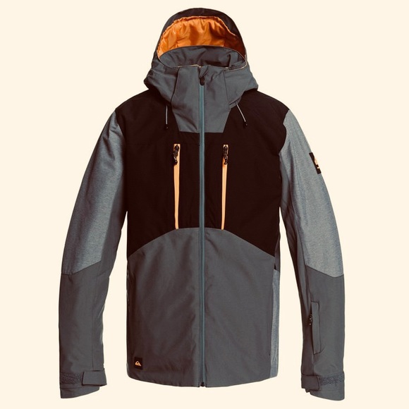 Ski Jacket Quiksilver Mission Plus Iron Gate 2021 Small - Picture 1 of 14